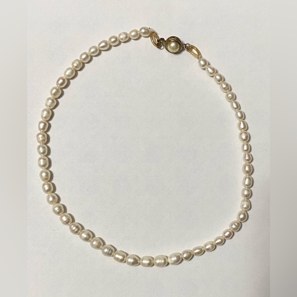 Vintage Freshwater Baroque Pearls Women’s Necklace